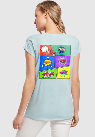 T-shirt 'Book Comic' Merchcode en bleu