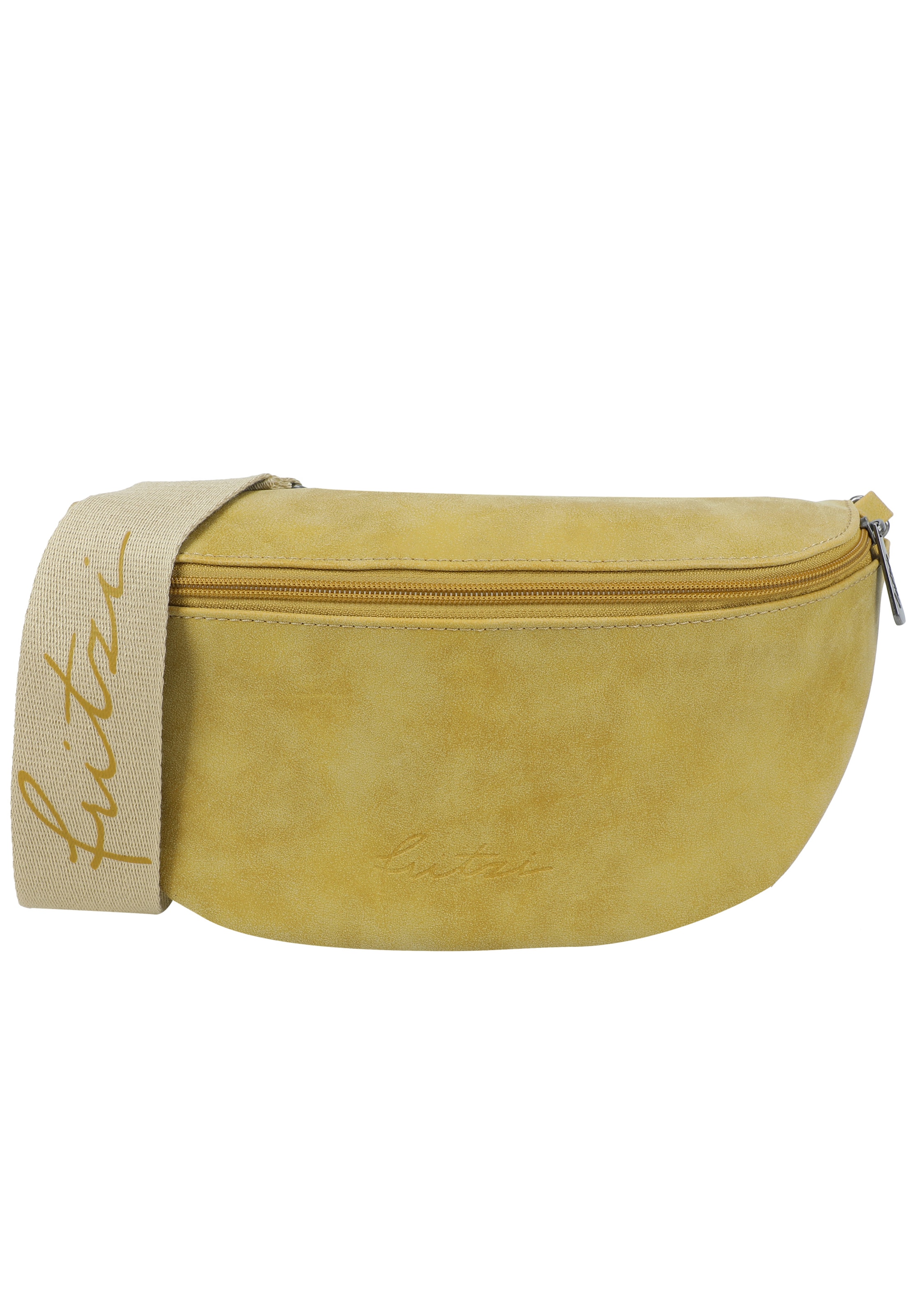 Fritzi aus Preußen Belt bag 'Bum Big' in Yellow: front