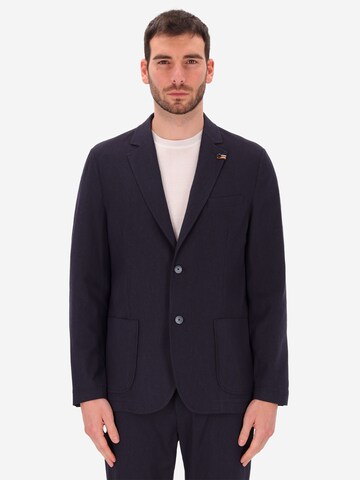 Distretto12 Regular Fit Sakko 'Saul' in Blau: Vorderseite