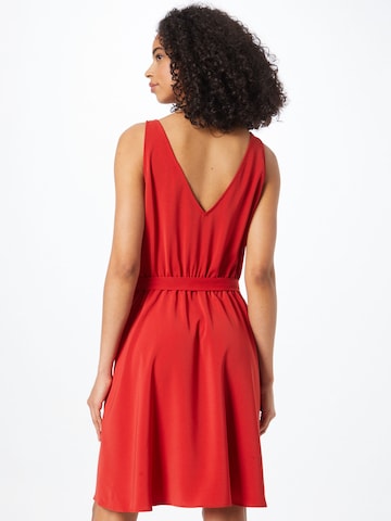 VILA - Vestido de verão 'KRISTINA LAIA' em vermelho