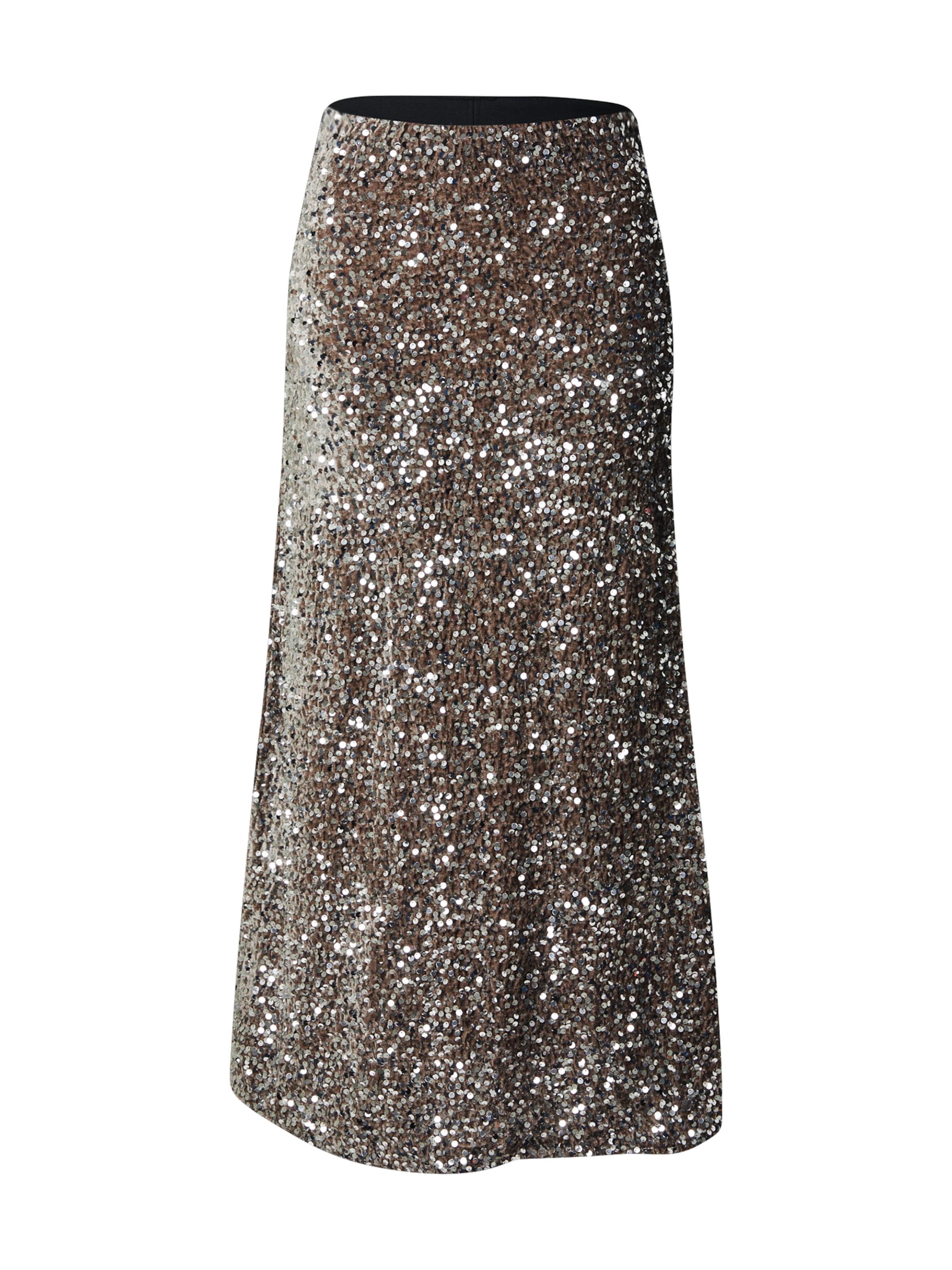 PIECES Skirt 'PCKAM' in Brown: front