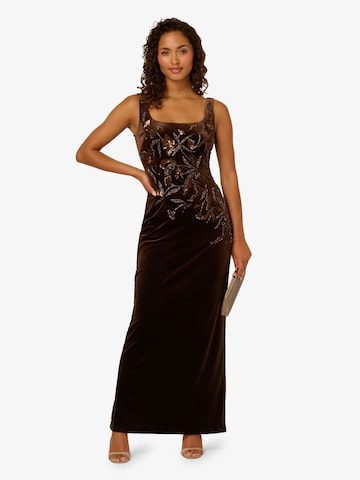 Adrianna Papell Abendkleid in Braun