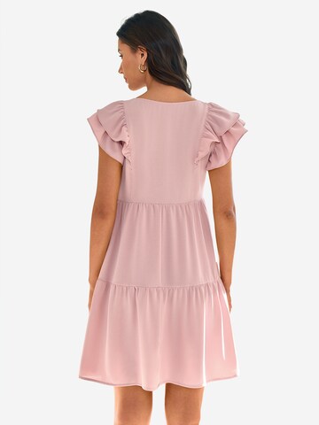 Imily Bela Kleid in Pink: Rückseite