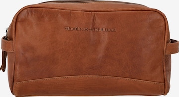 The Chesterfield Brand Kulturtasche 'Stacey' in Braun: Vorderseite