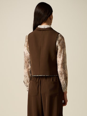 oltre - Chaleco para traje en marrón