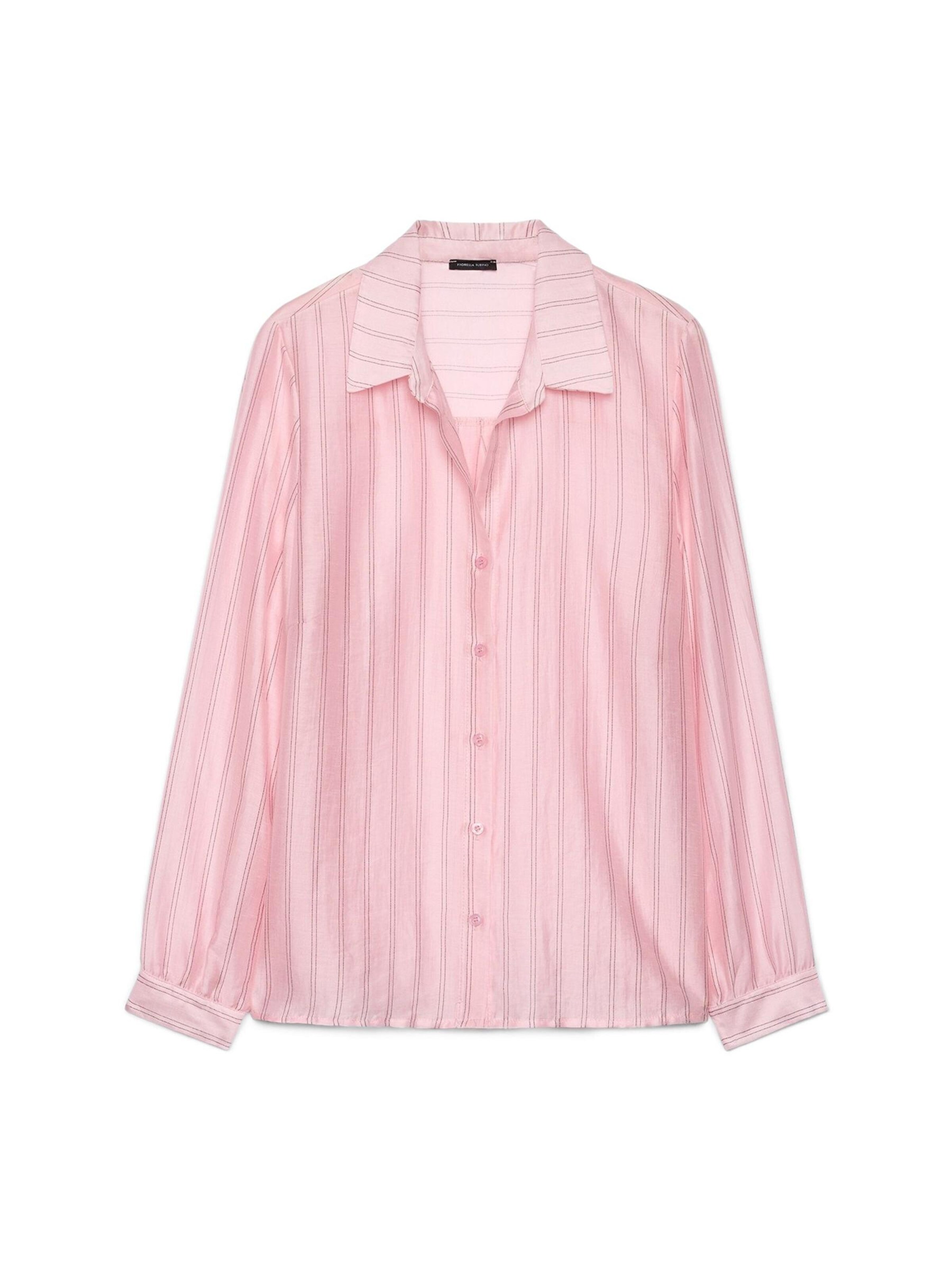 Fiorella Rubino - Blusa en rosa: frente