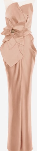 Robe de soirée acob a porter en beige : devant
