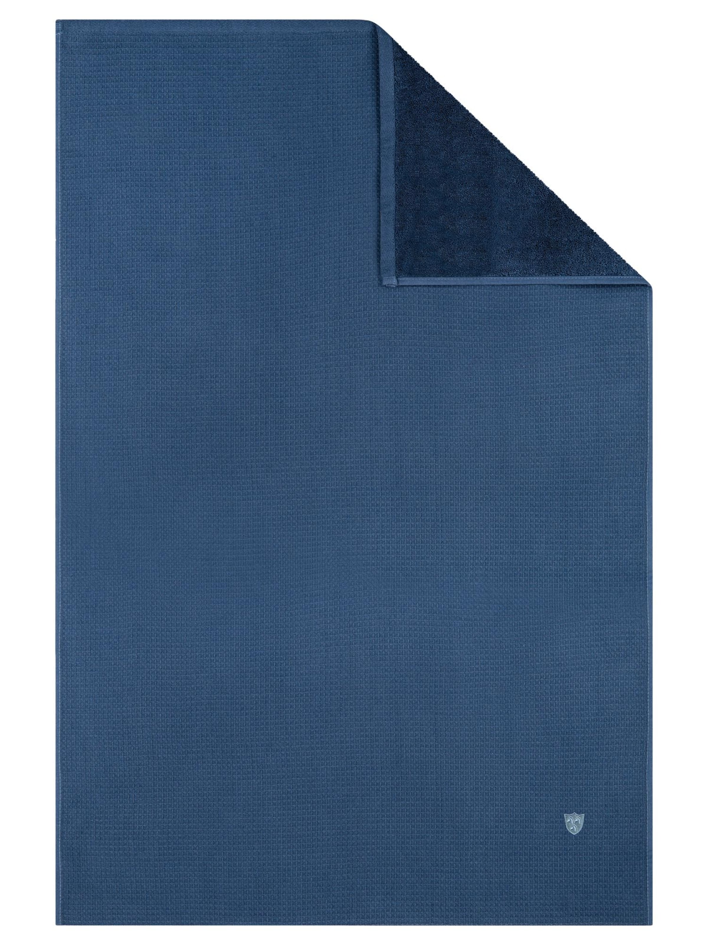 ROSS Towel 'Pique' in Blue