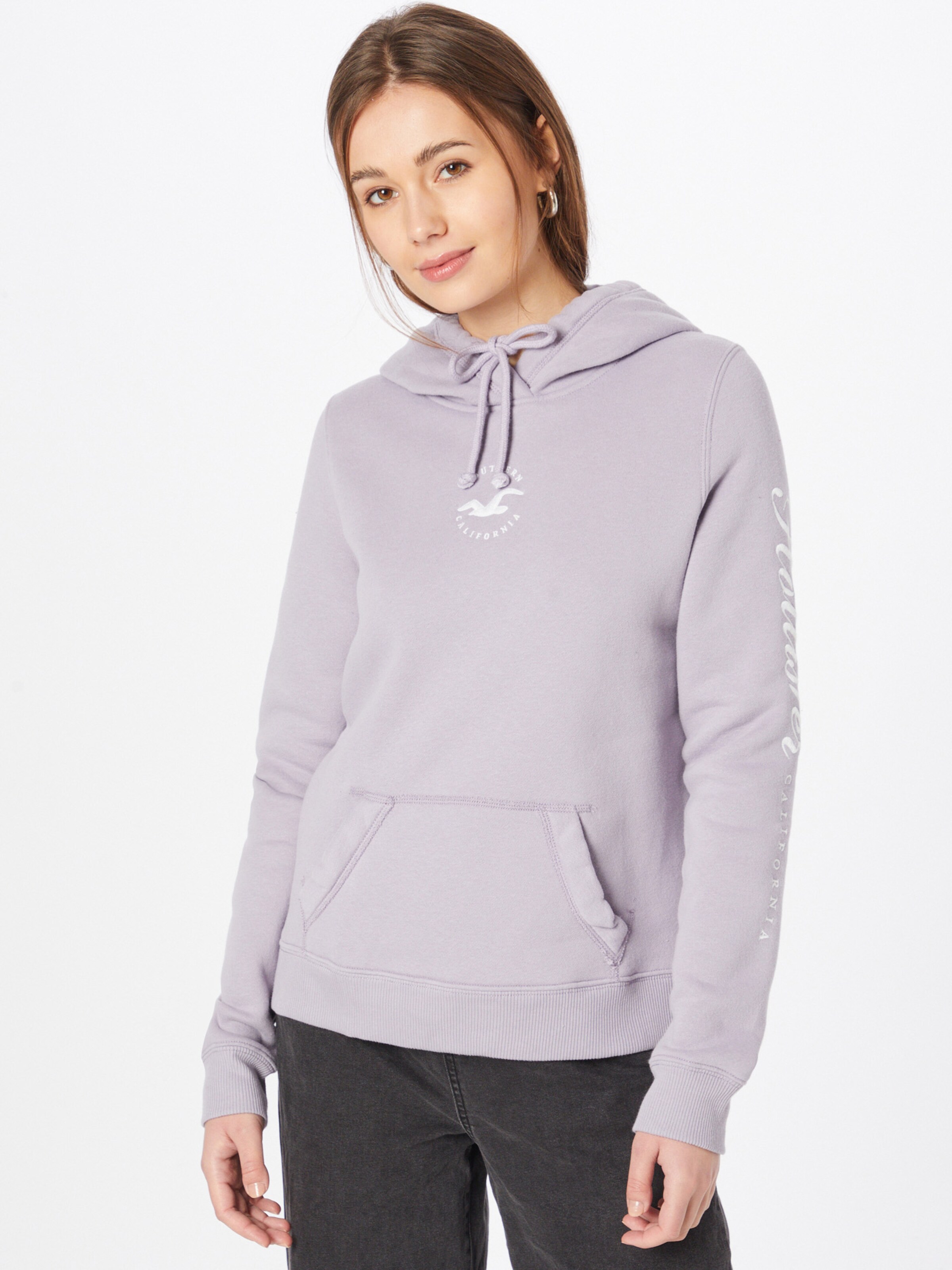 Frauen Sweat HOLLISTER Sweatshirt in Lavendel - DE00501 Frauen Sweat HOLLISTER Sweatshirt in Lavendel - DE00501
