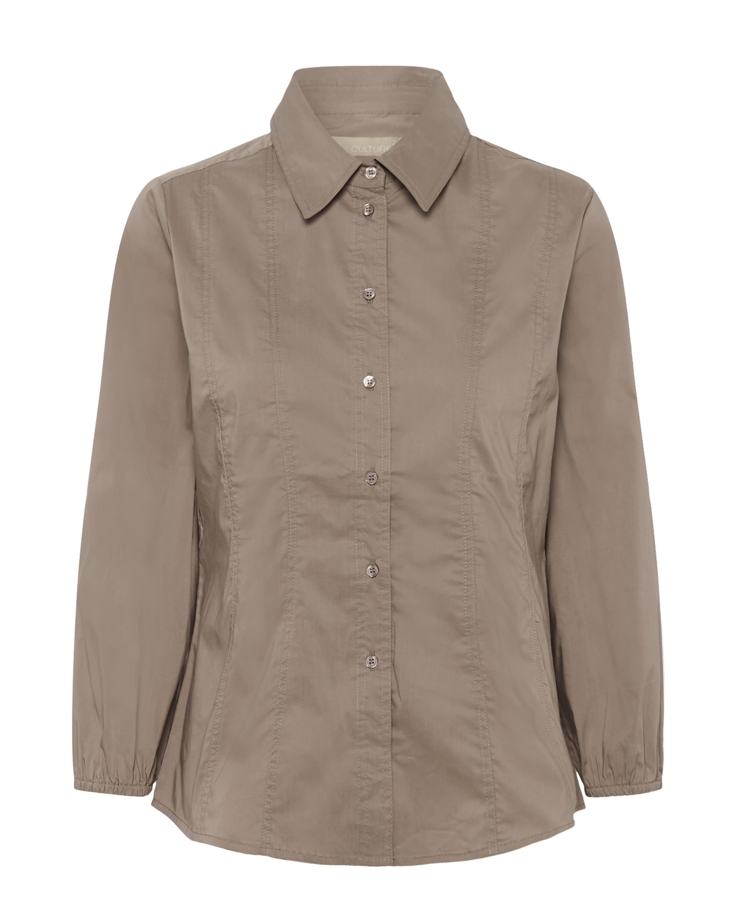 CULTURE Bluse 'CUAstrid Antoinett' in Braun: Vorderseite