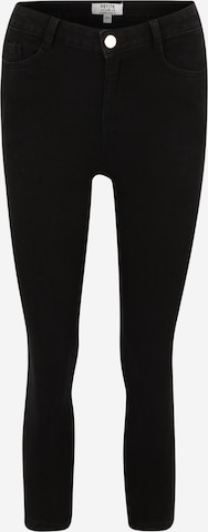 Dorothy Perkins Petite Skinny Jeans i svart: framsida