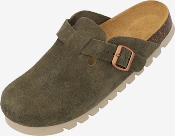 Palado Clogs 'Kiel' in Green: front