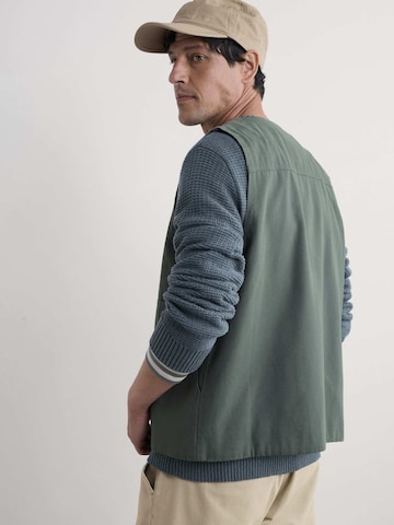 Gilet 'Metern' di Seasalt Cornwall in verde