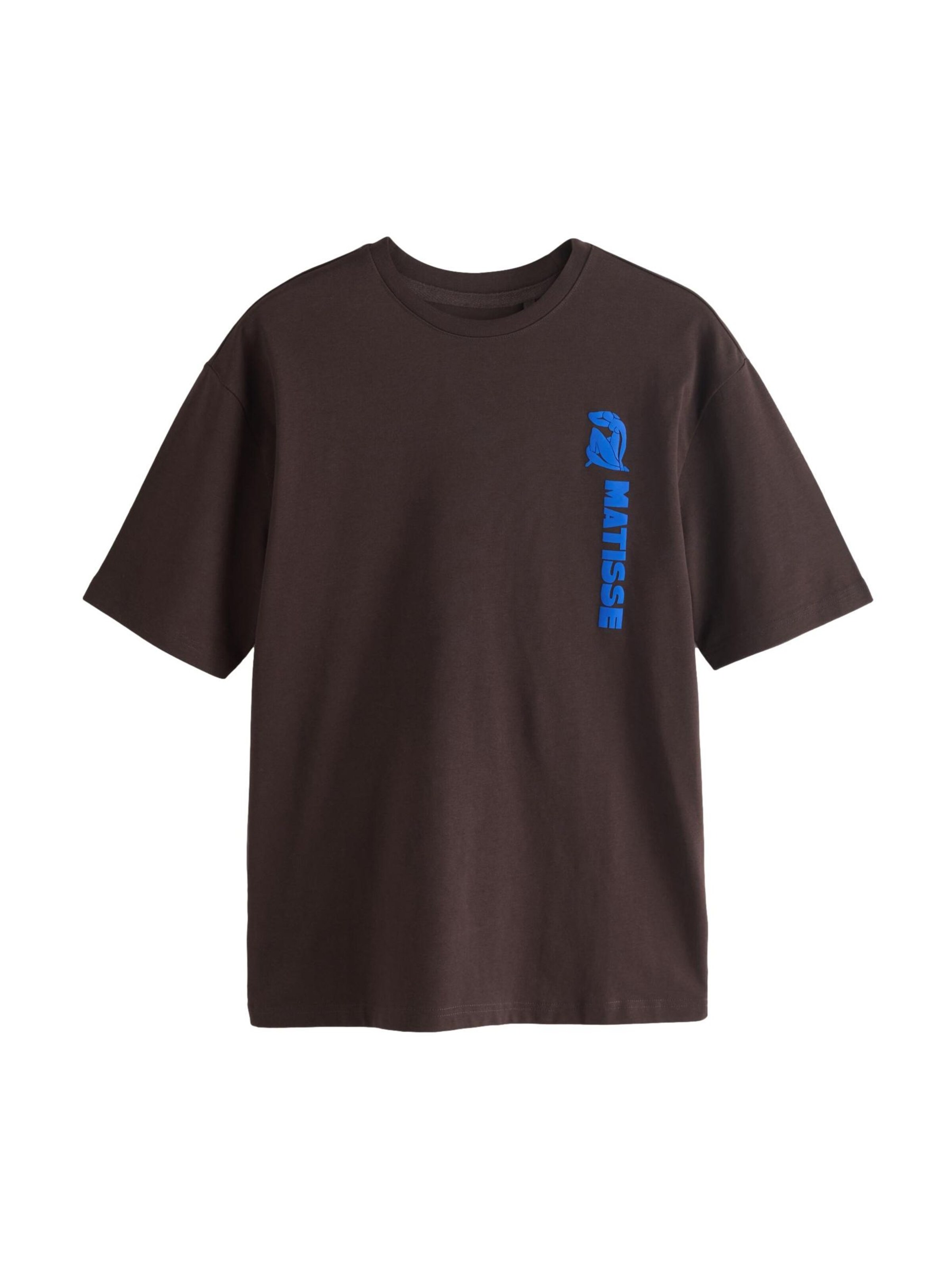 T-Shirt 'Künstler' Next en marron : devant