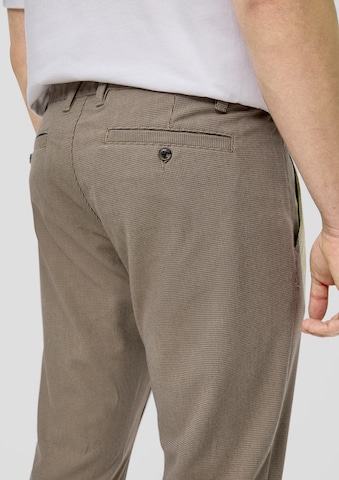 s.Oliver - regular Pantalón chino 'Detroit' en marrón