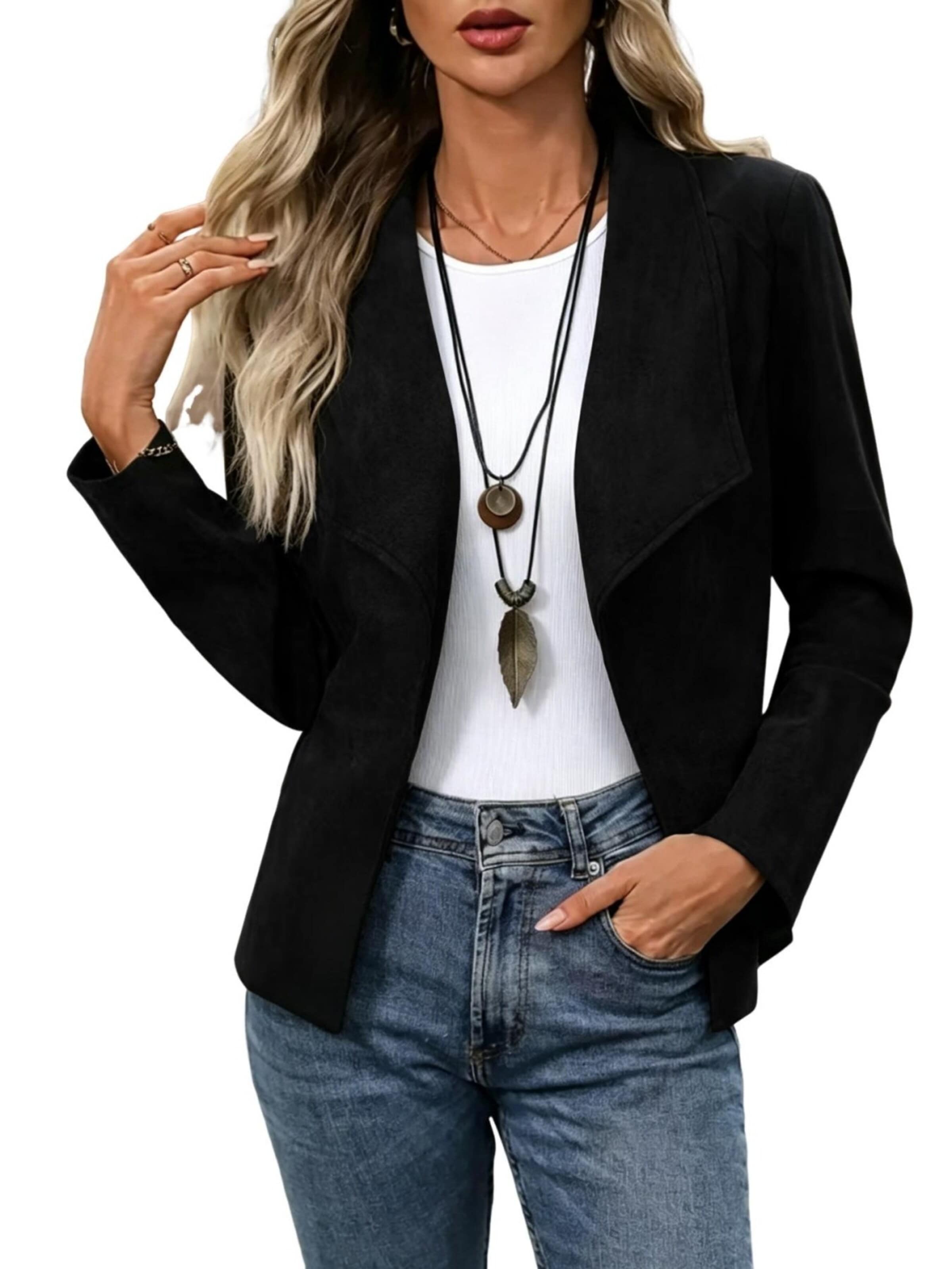 Yesfashion Blazer in Black