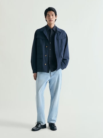 Comfort Fit Cămașă ' ' de la Scalpers pe albastru: față