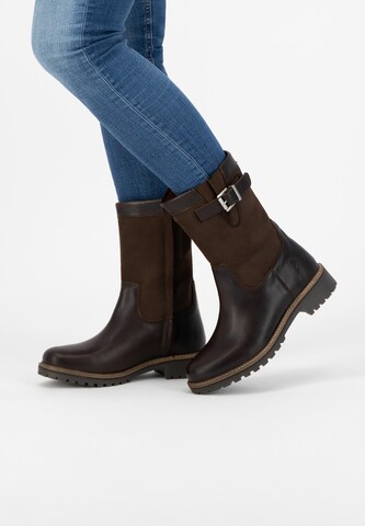 Travelin Boots 'Gyland' in Brown: front