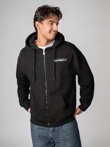 Sublevel Sweatjacke in Schwarz