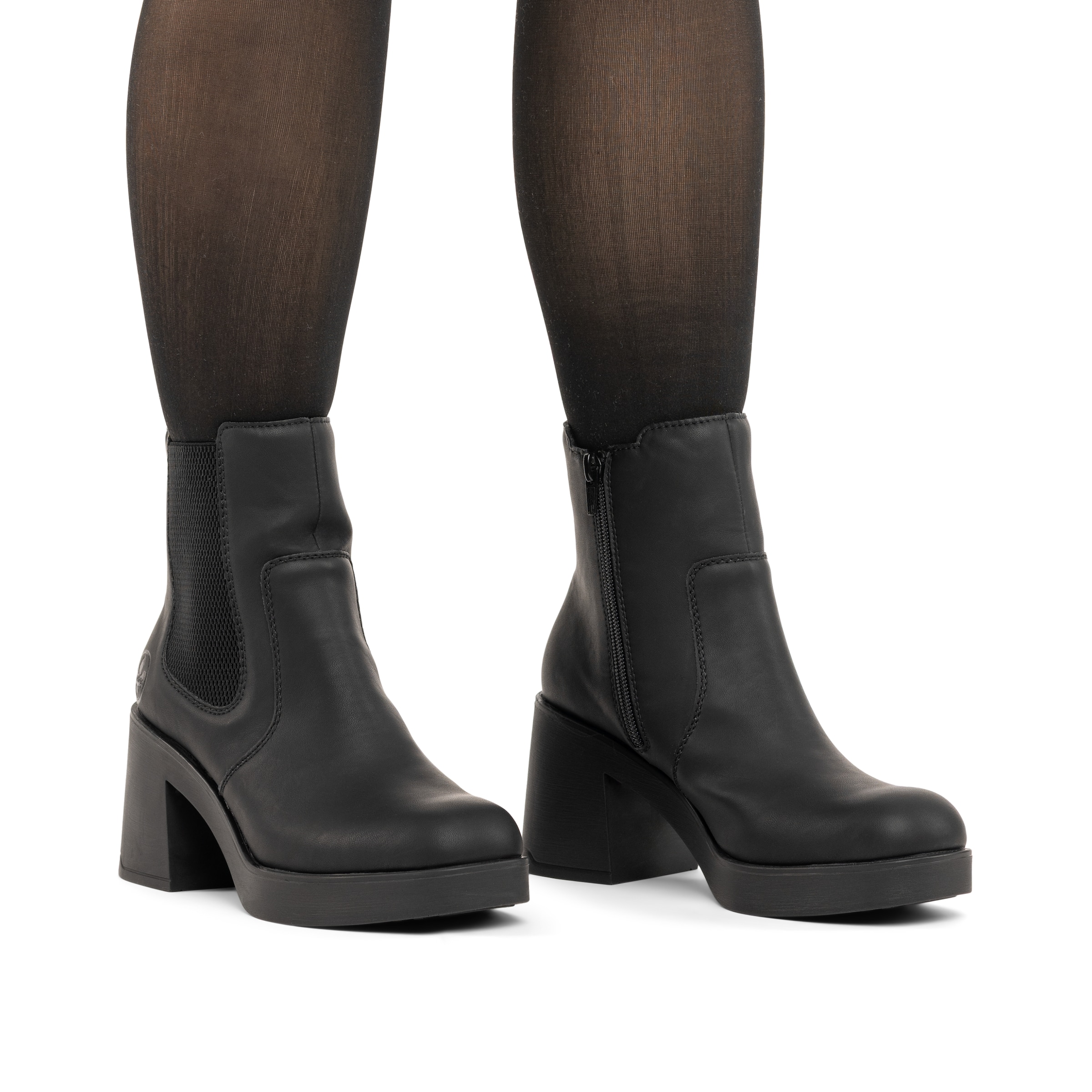Chelsea Boots Rieker en noir