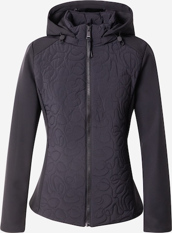 s.Oliver Übergangsjacke in Schwarz: Vorderseite