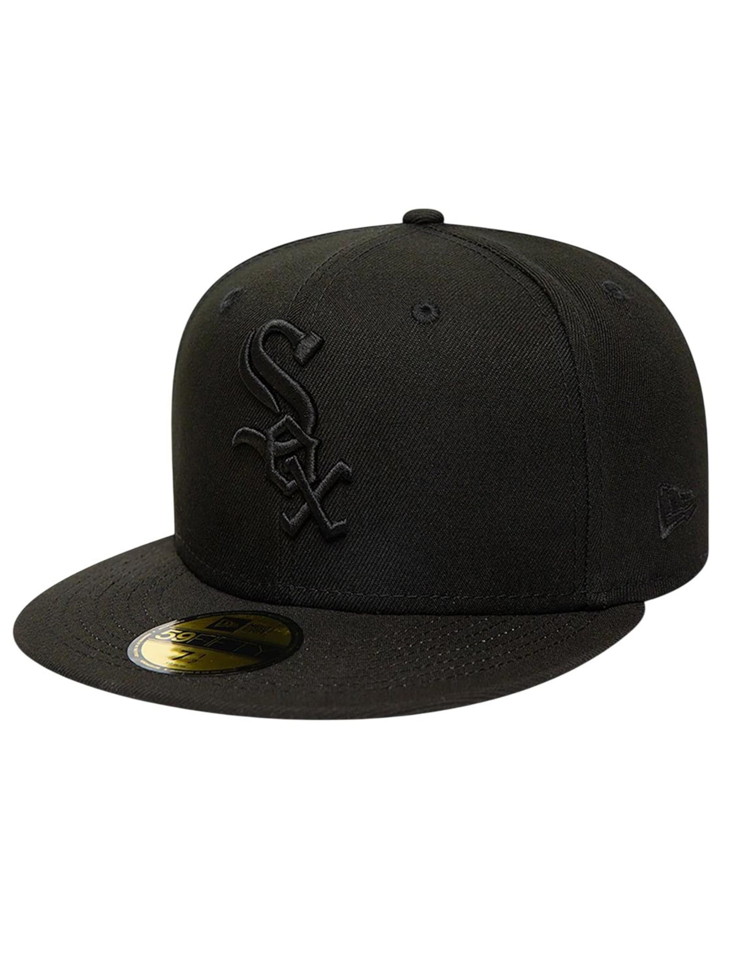 NEW ERA Cap '59FIFTY Sox BOB'‌‌‌‌‌‌‌‌‌ in Schwarz: Vorderseite