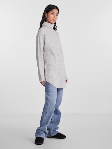 PIECES Pullover 'Ellen' in Grau