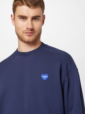 Carhartt WIP Sweatshirt in Blauw