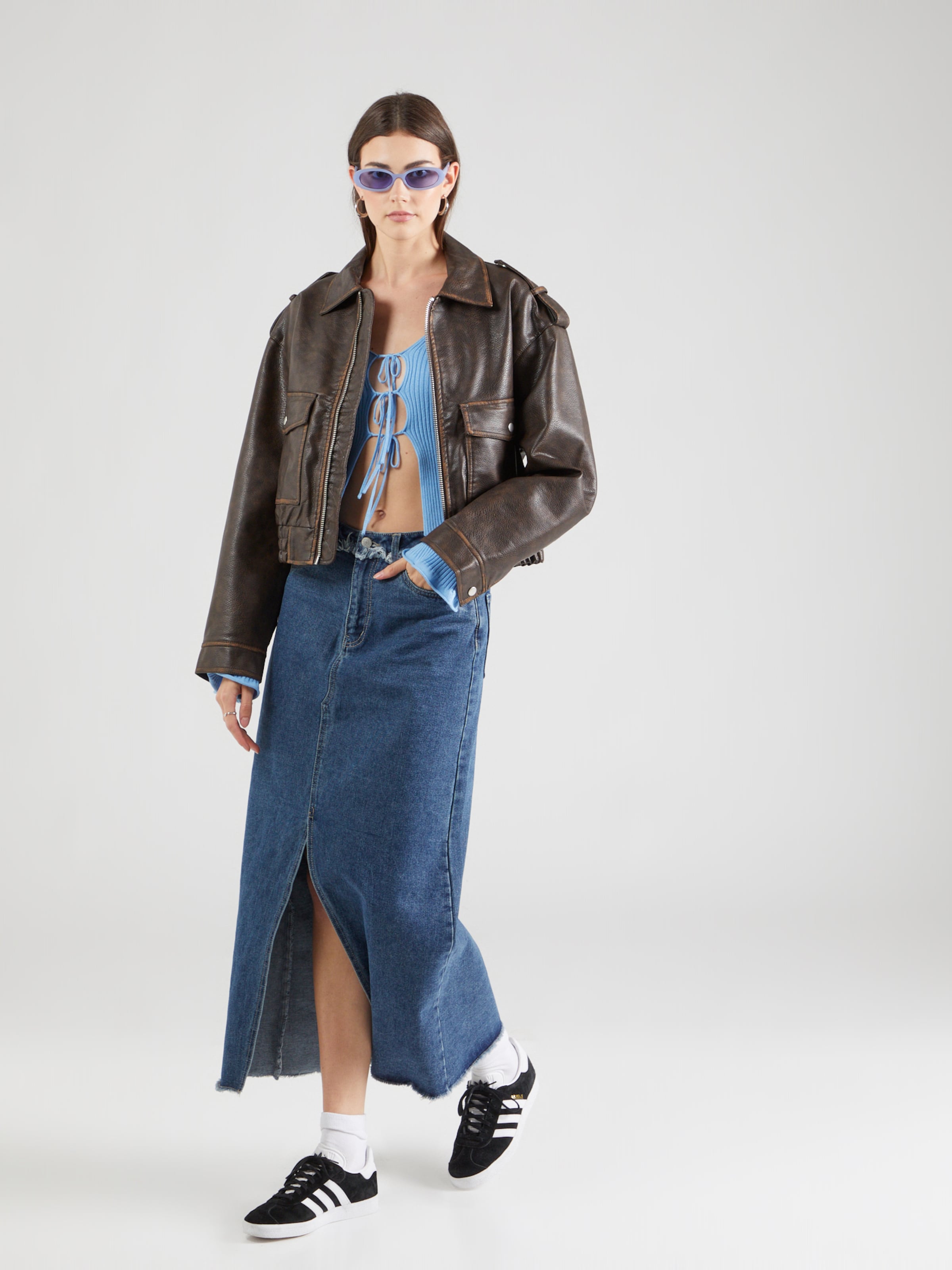 VERO MODA VMEMMA SMOCK LAYER SKIRT WVN Blau für Mädchen | Kids Brand Store