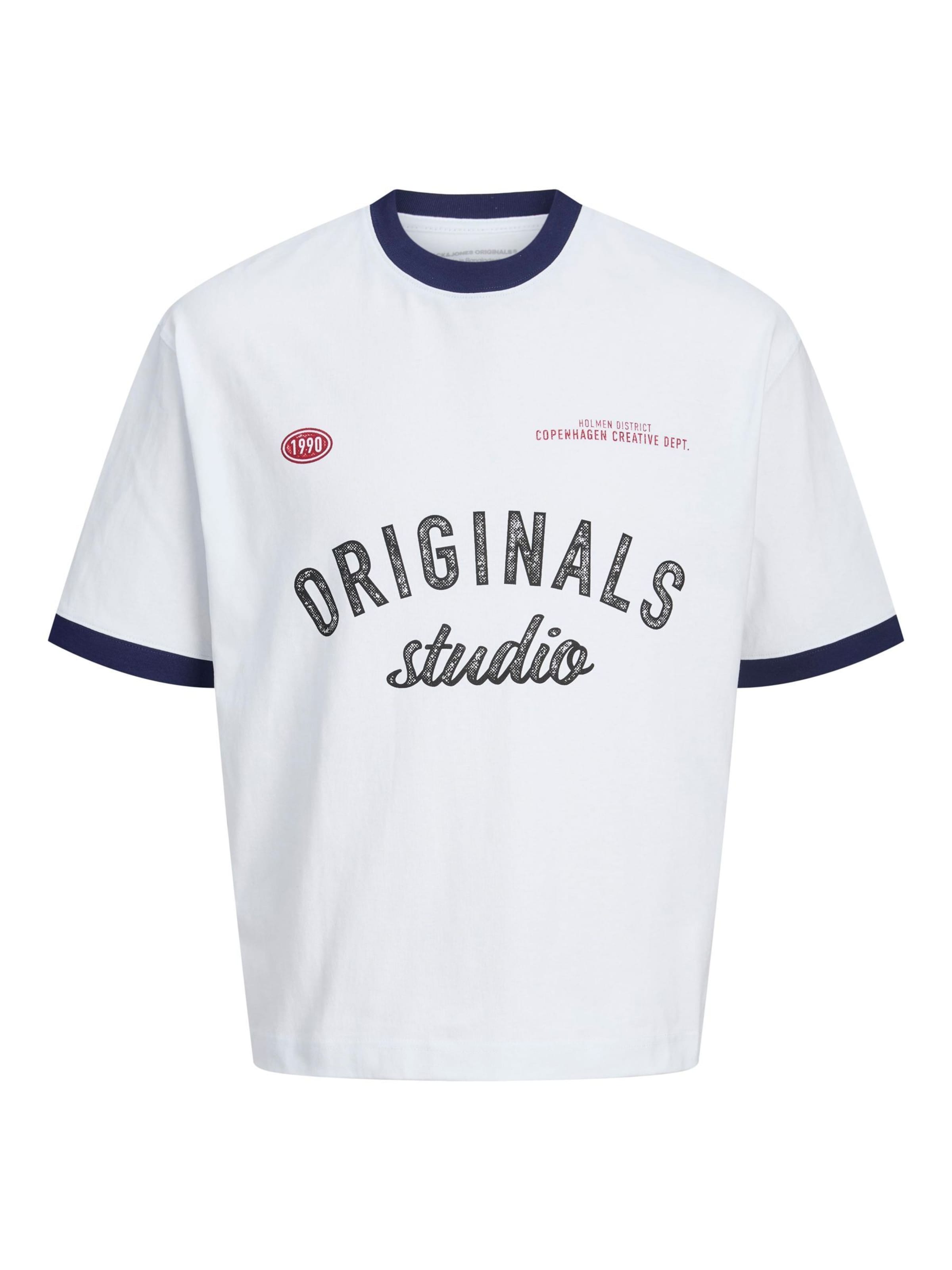 Jack & Jones Junior Shirts i hvid: forside