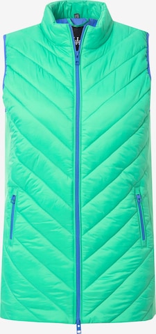 Gilet Ulla Popken en vert : devant