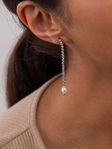 Boucles d'oreilles 'Shimmering Pearl' PURELEI en argent