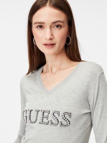 GUESS Пуловер 'Anne' в сиво