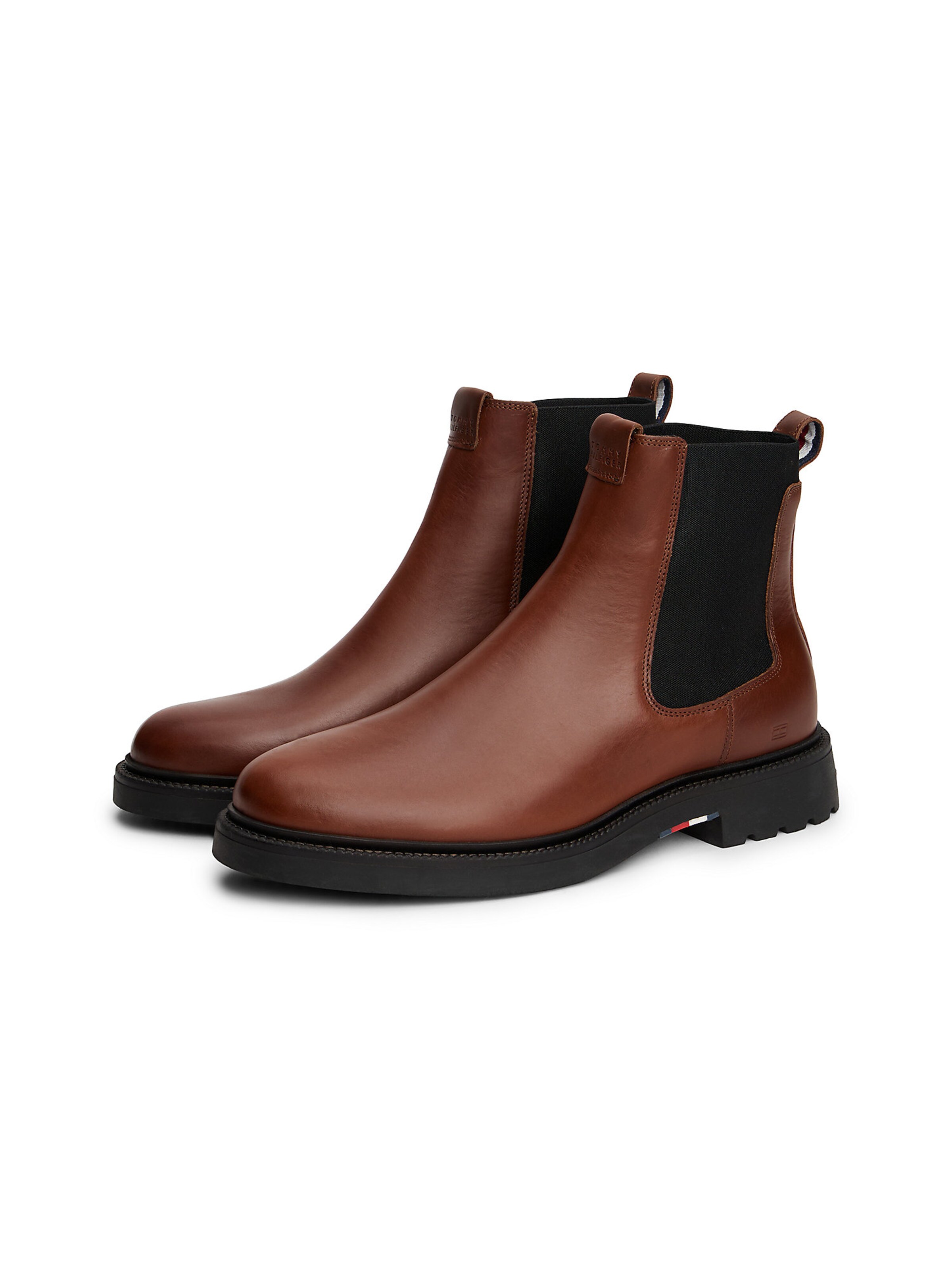 TOMMY HILFIGER Chelsea boots in Bruin