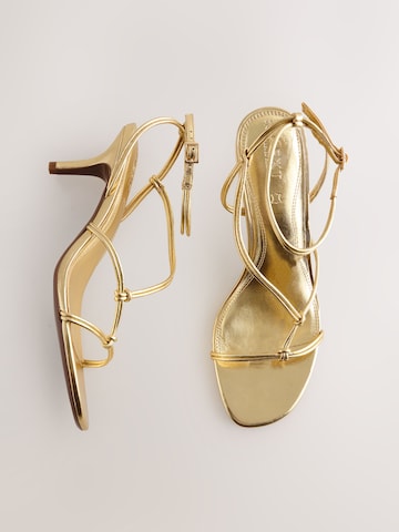 Sandales à lanières 'Forever Comfort' Next en or