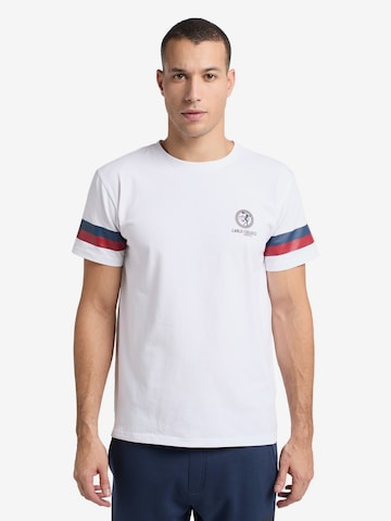 Carlo Colucci T-Shirt ' De Menech ' in Weiß: predná strana