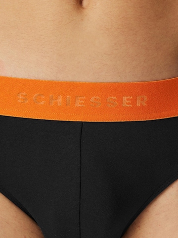 SCHIESSER Slip '95/5 Organic Cotton' in Zwart