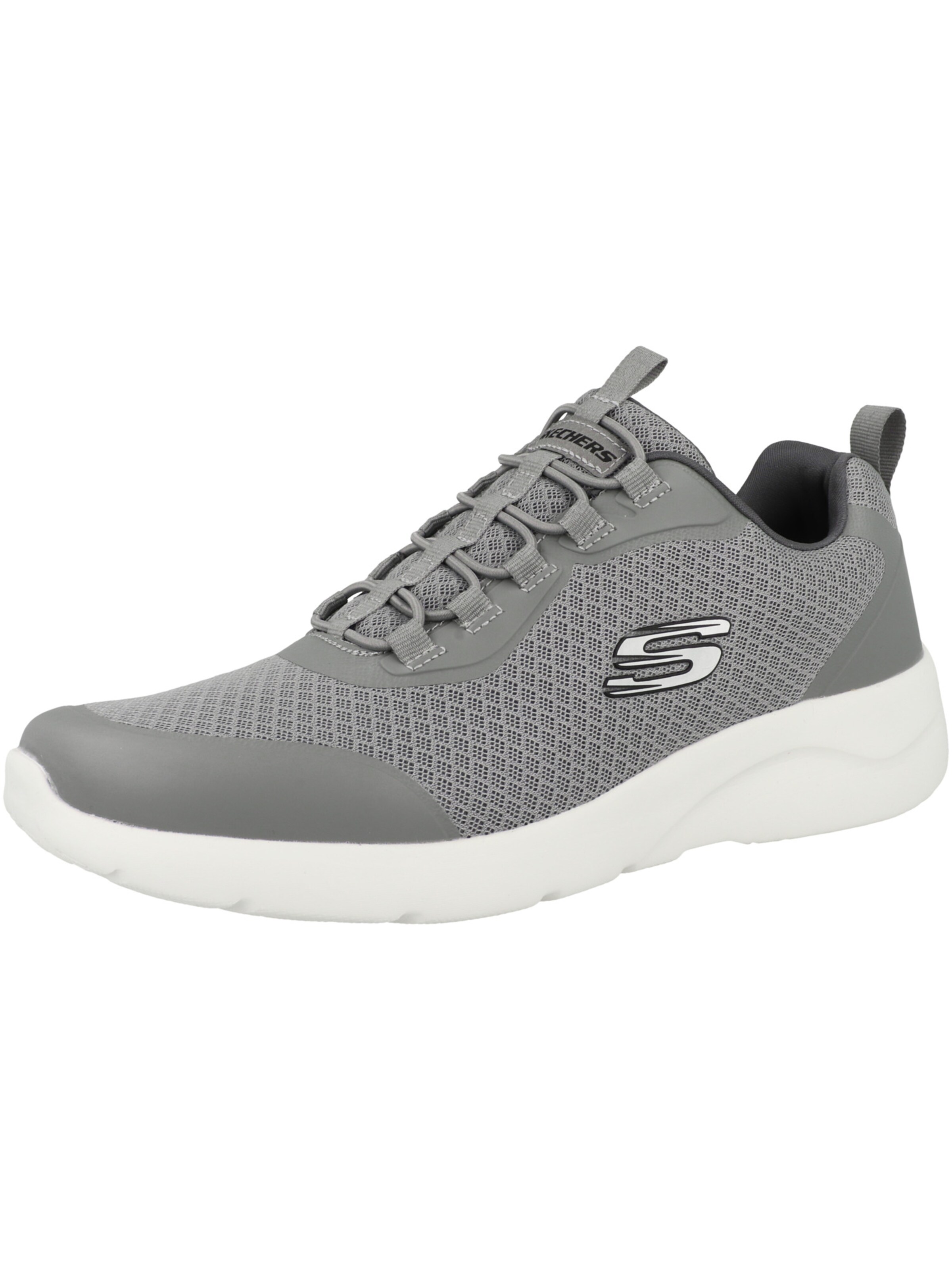 Baskets basses 'Dynamight 2.0' SKECHERS en gris : devant