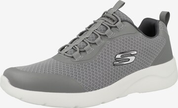 Baskets basses SKECHERS en gris : devant