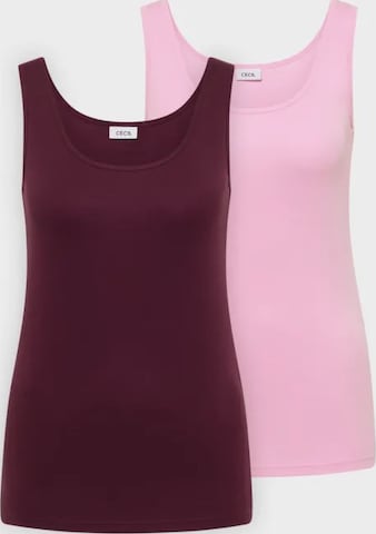 CECIL Top 'Basic' in Pink: Vorderseite