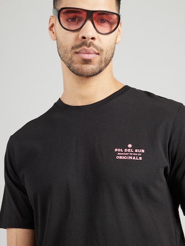 JACK & JONES T-Shirt 'JWHMykonos' in Schwarz
