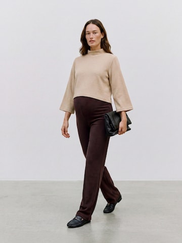 regular Pantaloni 'MLBROOKE' di MAMALICIOUS in marrone