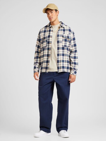Dockers Loosefit Bandplooibroek in Blauw