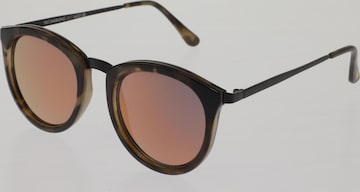 LE SPECS Sonnenbrille One Size in Braun: Vorderseite