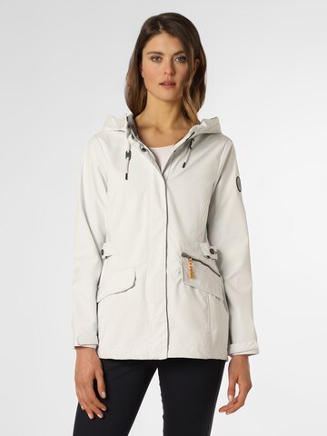 Marie Lund Between-Season Jacket in Grey: front