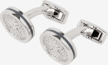 Boutons de manchette Hackett London en gris : devant