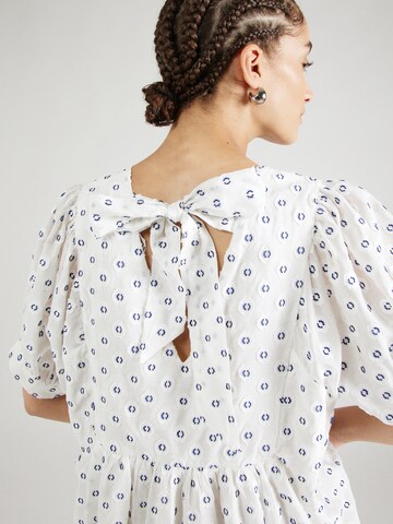 Robe 'SLFZURA' SELECTED FEMME en blanc