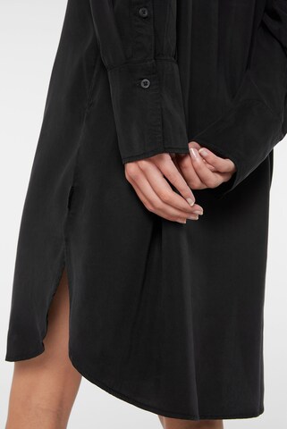 SENSES.THE LABEL Shirt Dress in Black