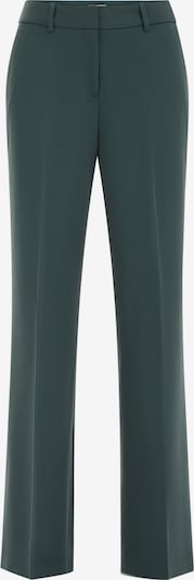 Kelnės su kantu iš WE Fashion, spalva – tamsiai žalia, Prekių apžvalga