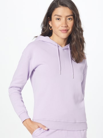 Urban Classics Sweatshirt in Purple: front